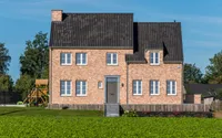 Construcție care folosește cărămida Belle Epoque De Mons